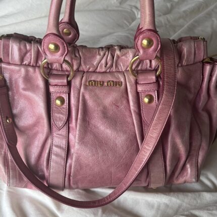 💖Authentic pink Miu Miu Vitello bag💖